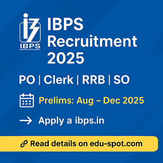 IBPS Recruitment 2025 Announcement